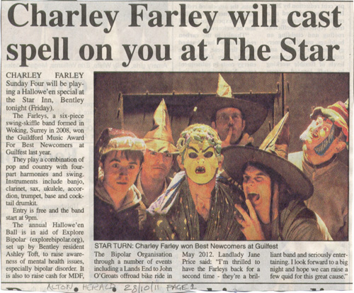 Charley Farley Sunday Four in the Alton Herald